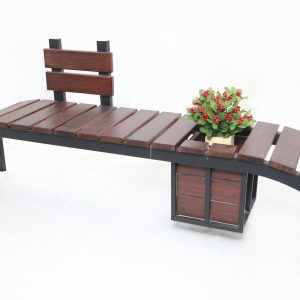 Thanh gỗ xi măng ốp khung sắt